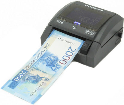 Детектор валют DORS 210 Compact автоматический без АКБ